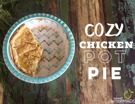 Cozy Chicken Pot Pie sweetlemonmade.com