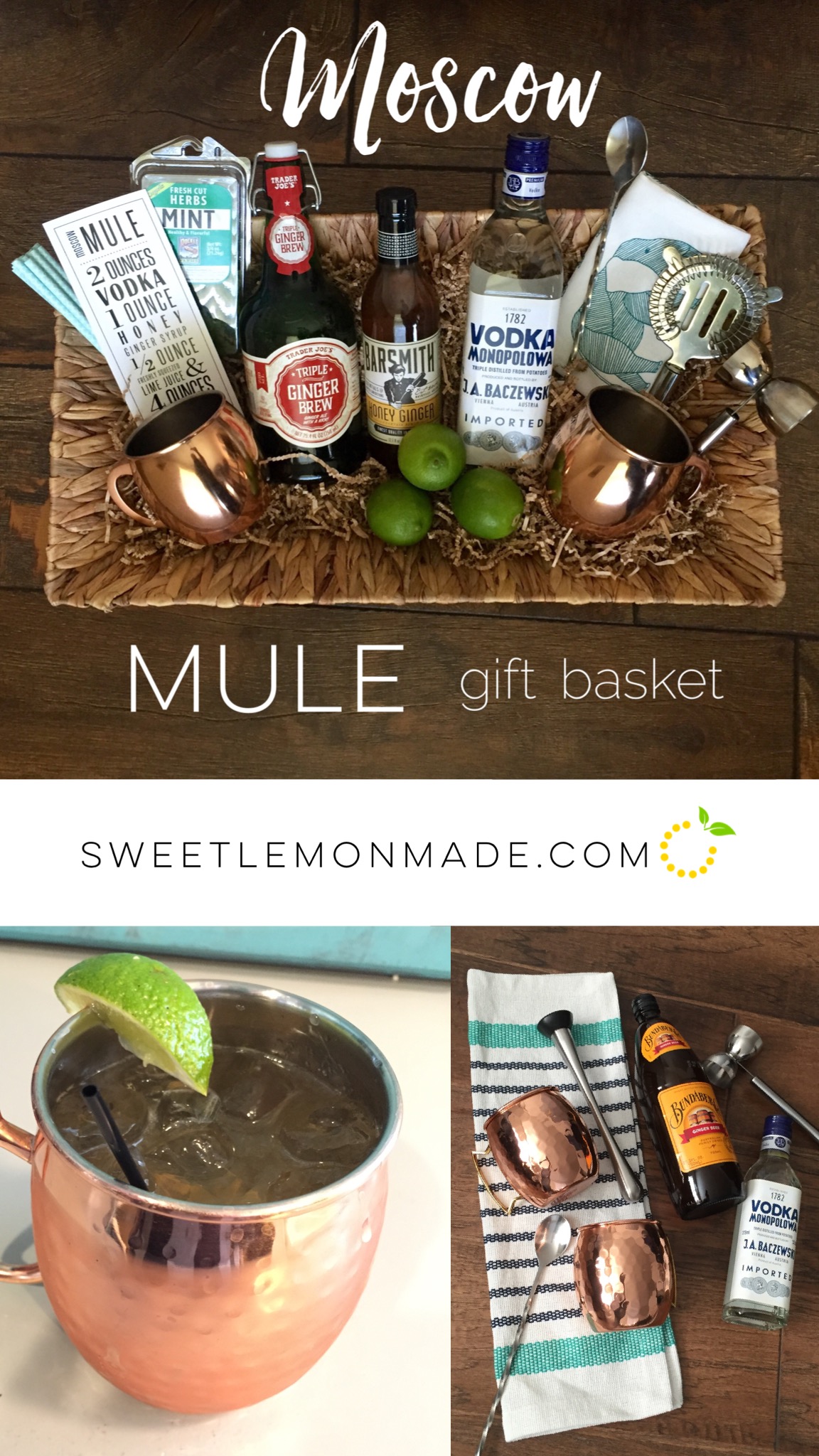 Moscow Mule with Ginger Syrup