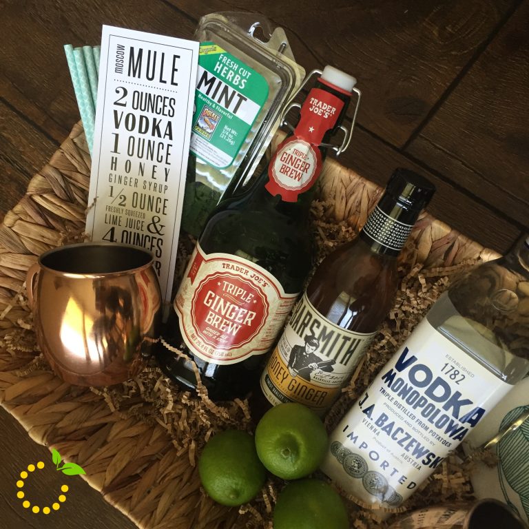 Moscow Mule Gift Basket · Sweet Lemon Made